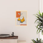 Modern Pear Still Life Poster Gallery Image 2
