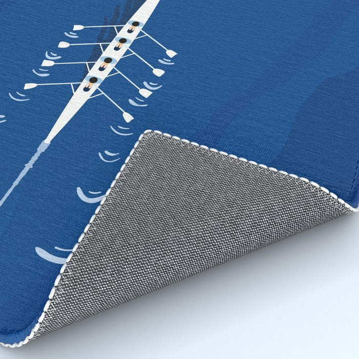 Aerial Rowing Boat | Teamwork Rug Gallery Image 4