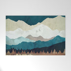 Fall Forest Night Welcome Mat Gallery Image 1