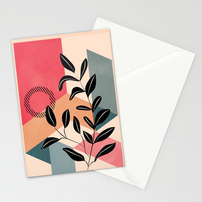 Tropical Geometry 15 Stationery Card Gallery Image 2