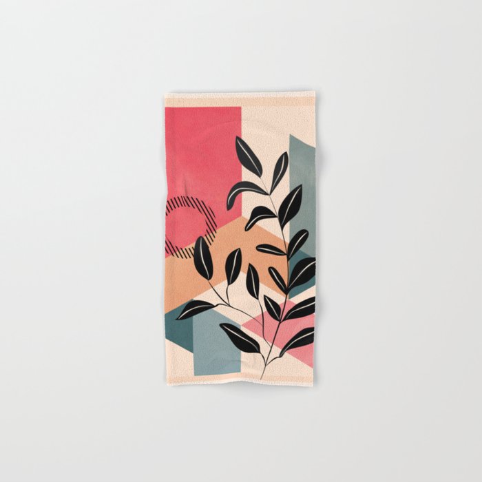 Tropical Geometry 15 Bath Towel Gallery Image 1