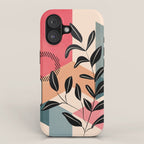 Tropical Geometry 15 iPhone Case Gallery Image 1