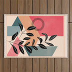 Tropical Geometry 15 Outdoor Rug Gallery Image 1