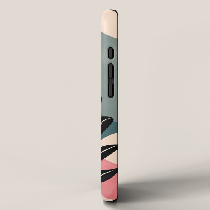 Tropical Geometry 15 iPhone Case Gallery Image 2
