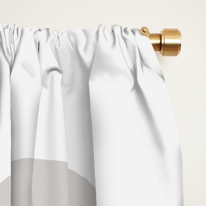 Minimal Art Landscape Window Curtain Gallery Image 2