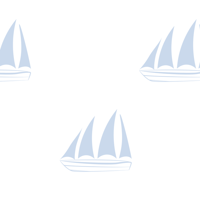 Pale Blue Sailboat Pattern Coffee Mug Gallery Image 2