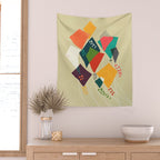 Whimsical kites Wall Tapestry Gallery Image 2