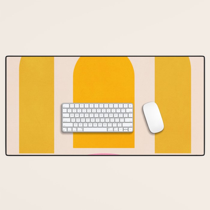 Geometric Shapes 203 Desk Mat Gallery Image 1
