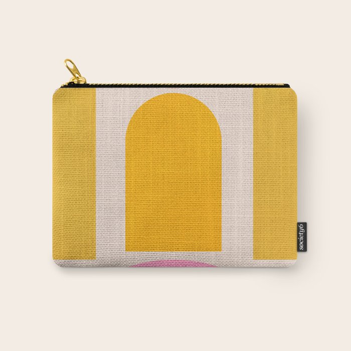 Geometric Shapes 203 Carry All Pouch Gallery Image 1