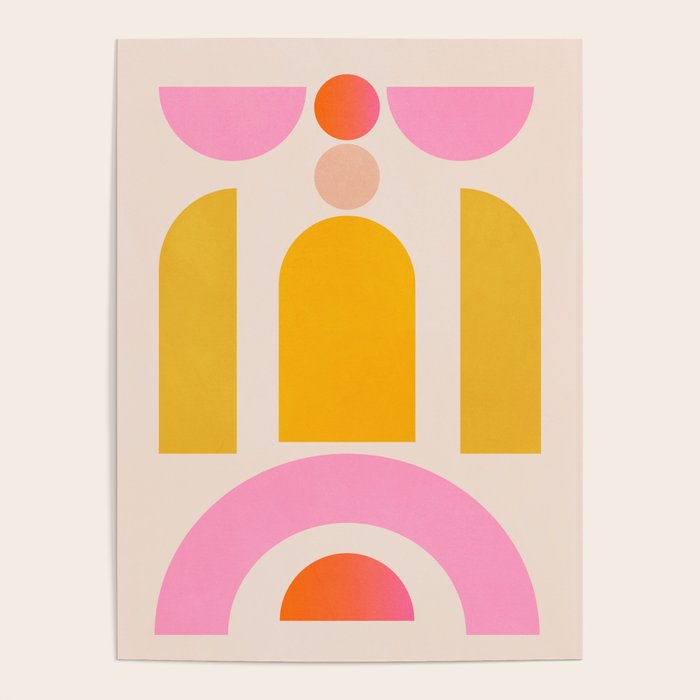 Geometric Shapes 203 Poster Gallery Image 4
