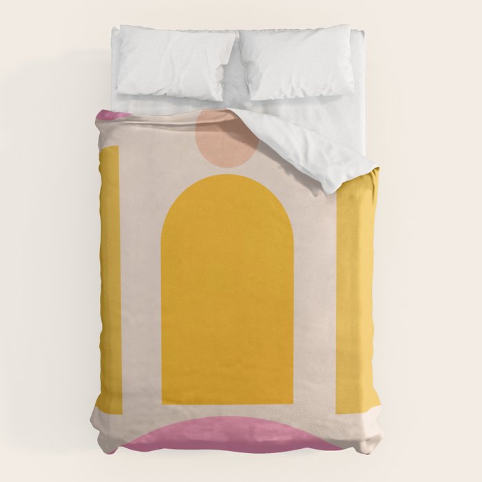 Geometric Shapes 203 Duvet Cover Gallery Image 6