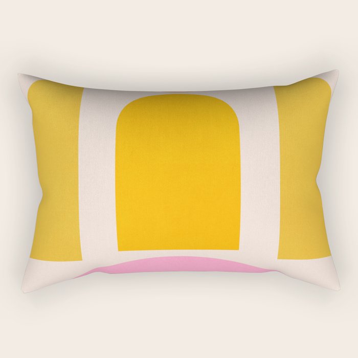 Geometric Shapes 203 Rectangular Pillow Gallery Image 1