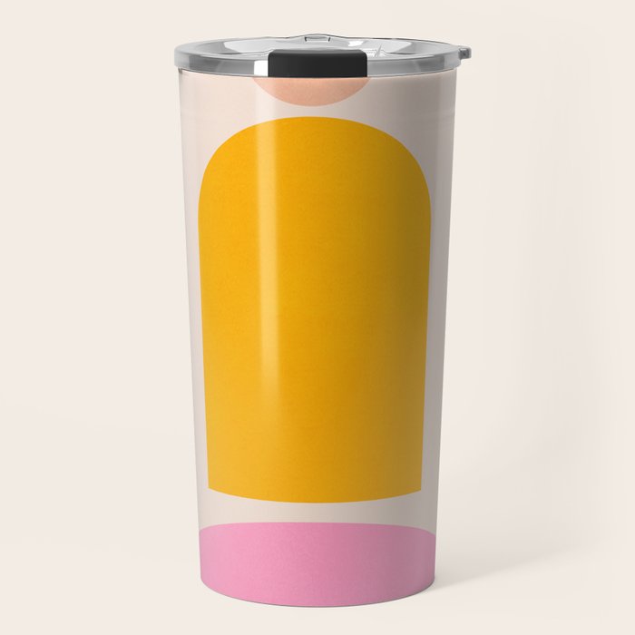 Geometric Shapes 203 Travel Mug Gallery Image 1