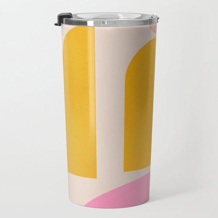 Geometric Shapes 203 Travel Mug Gallery Image 3