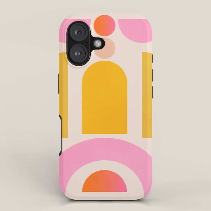 Geometric Shapes 203 iPhone Case Gallery Image 1