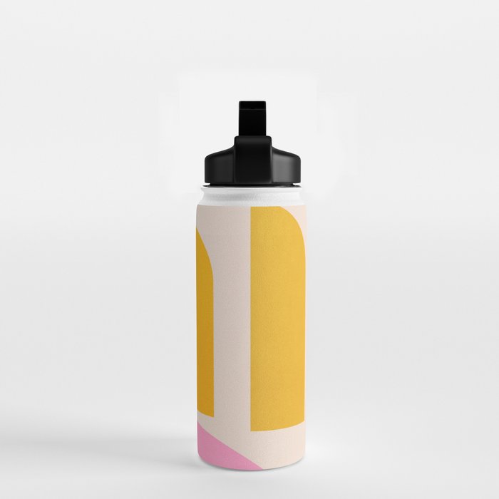 Geometric Shapes 203 Water Bottle Gallery Image 2