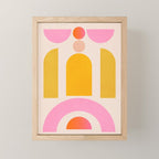 Geometric Shapes 203 Mini Art Print Gallery Image 1