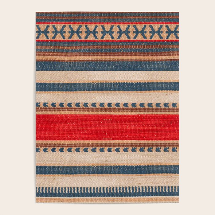 Bohemian Tapestry: Timeless Moroccan Heritage Fabrics Poster Gallery Image 4