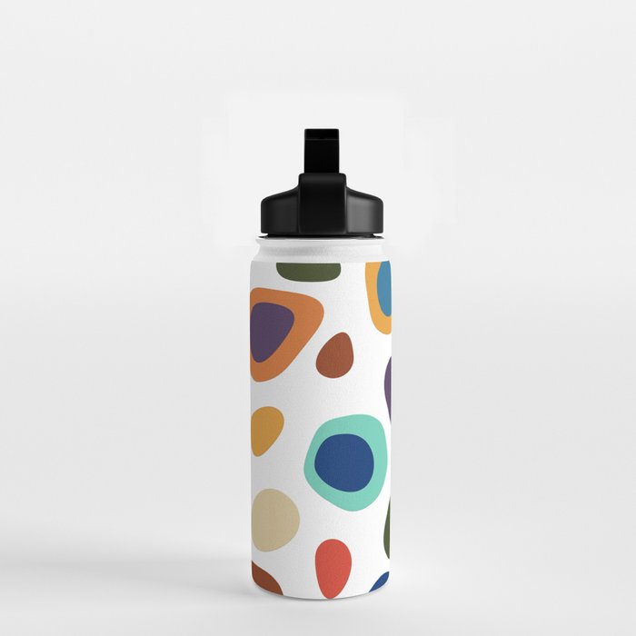 Terrazzo Abstract Pattern Water Bottle Gallery Image 2