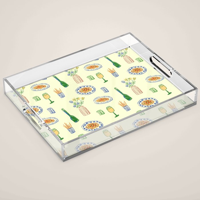 Italian Market Acrylic Tray Gallery Image 1