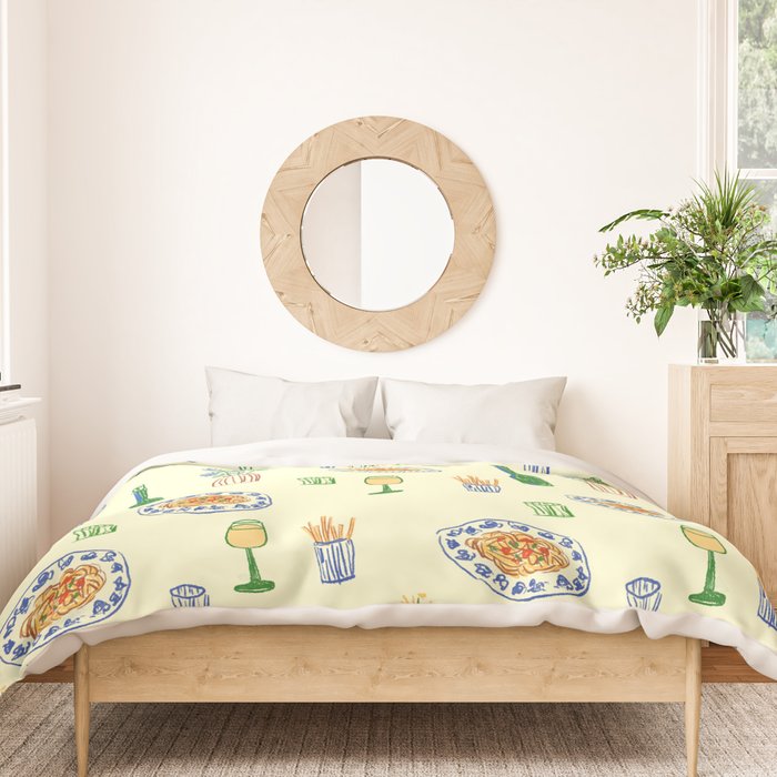 Italian Market Duvet Cover Gallery Image 3