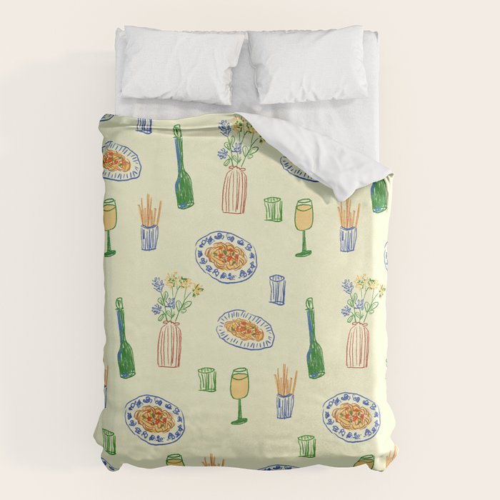 Italian Market Duvet Cover Gallery Image 6