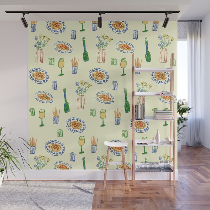 Italian Market Wall Mural Gallery Image 1