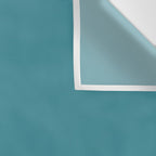 Minimal, Solid Color, Vivid Teal Wall Tapestry Gallery Image 3