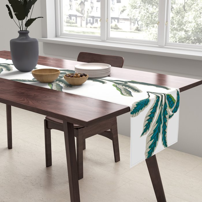 Botanical Plants Table Runner Gallery Image 2