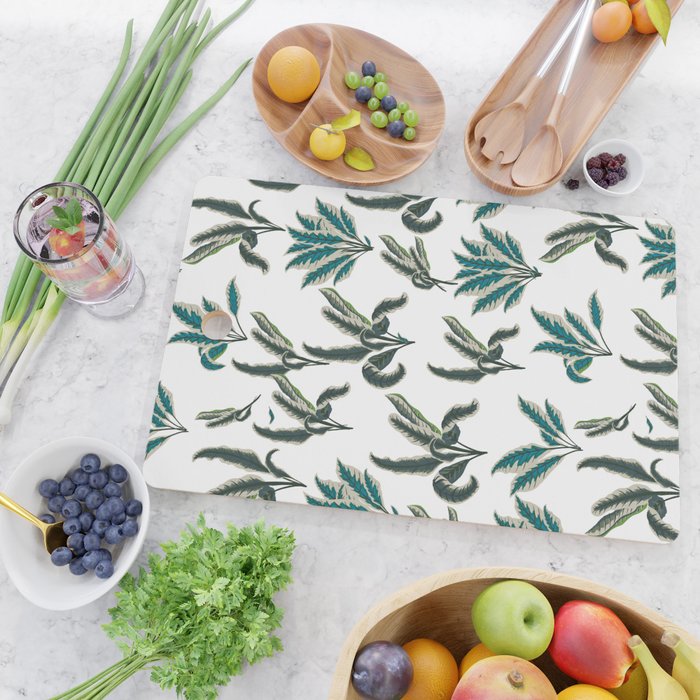Botanical Plants Cutting Board Gallery Image 2