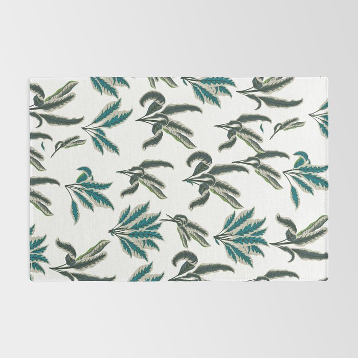 Botanical Plants Rug Gallery Image 2
