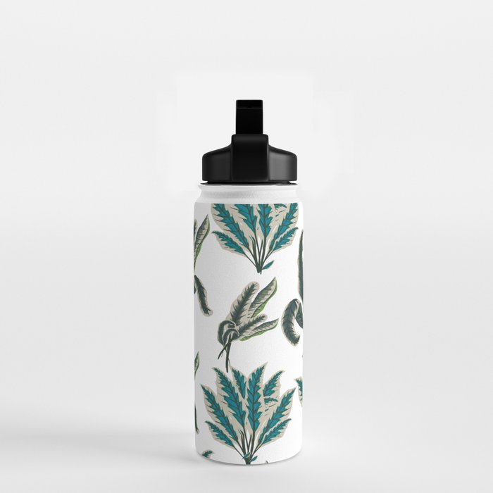 Botanical Plants Water Bottle Gallery Image 2
