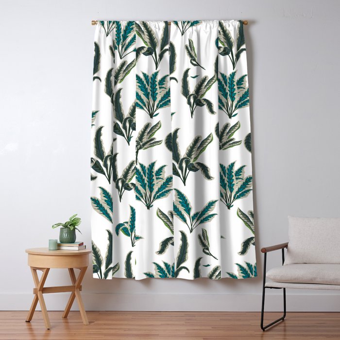 Botanical Plants Window Curtain Gallery Image 5
