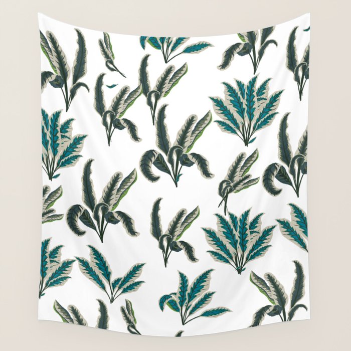 Botanical Plants Wall Tapestry Gallery Image 4
