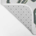 Botanical Plants Bath Mat Gallery Image 2