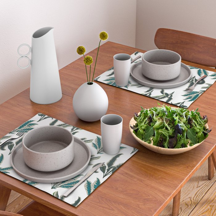 Botanical Plants Placemat Gallery Image 2