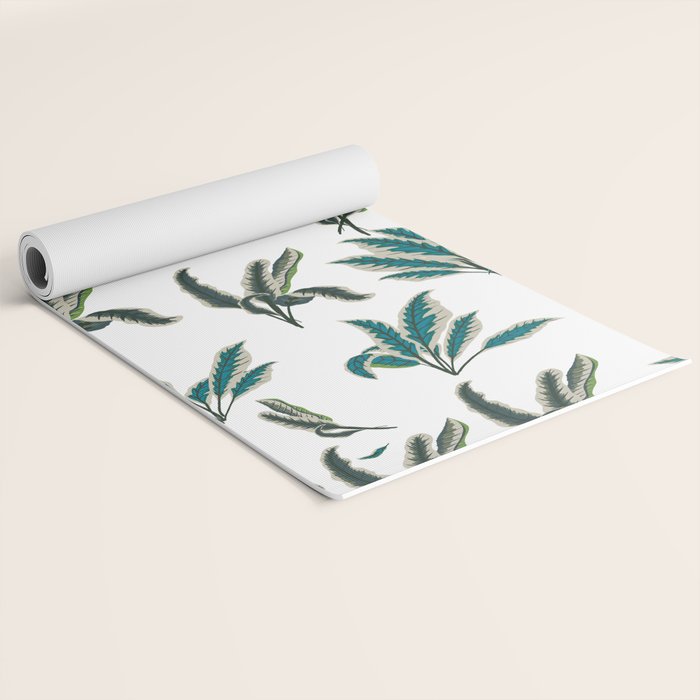 Botanical Plants Yoga Mat Gallery Image 2