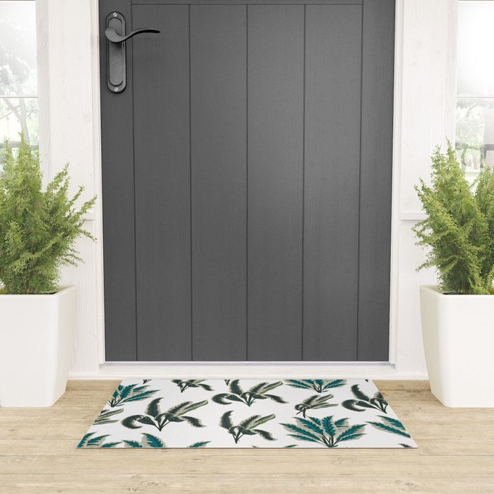 Botanical Plants Welcome Mat Gallery Image 3