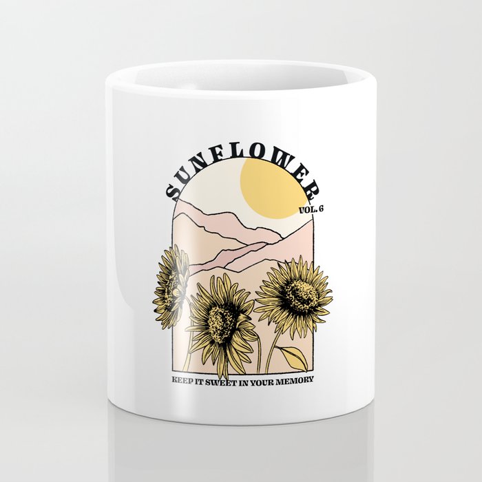 Sunflower Coffee Mug Gallery Image 4