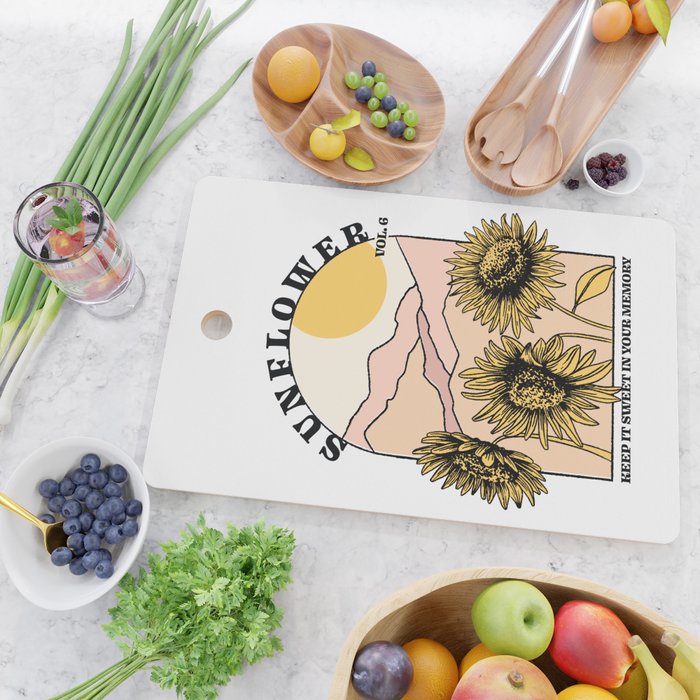 Sunflower Cutting Board Gallery Image 2