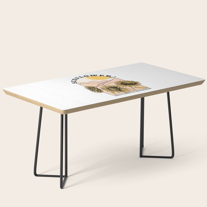 Sunflower Coffee Table Gallery Image 1