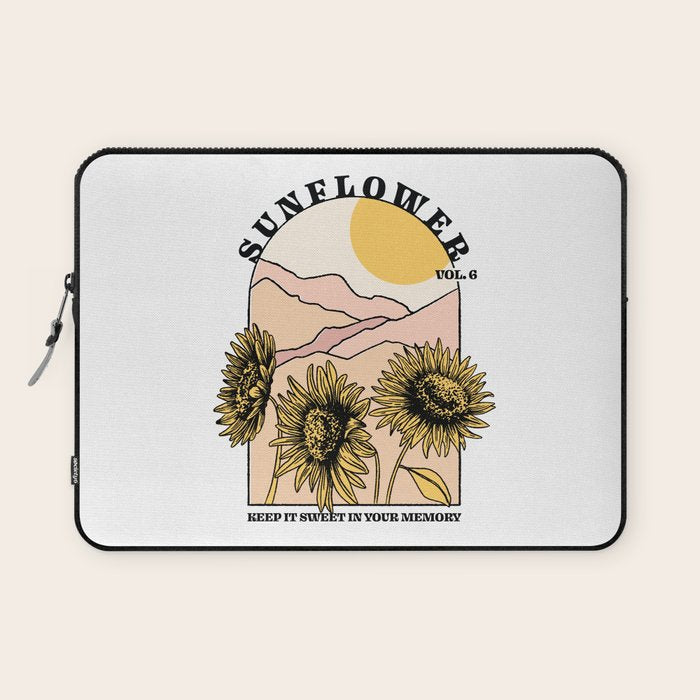 Sunflower Laptop Sleeve Gallery Image 1