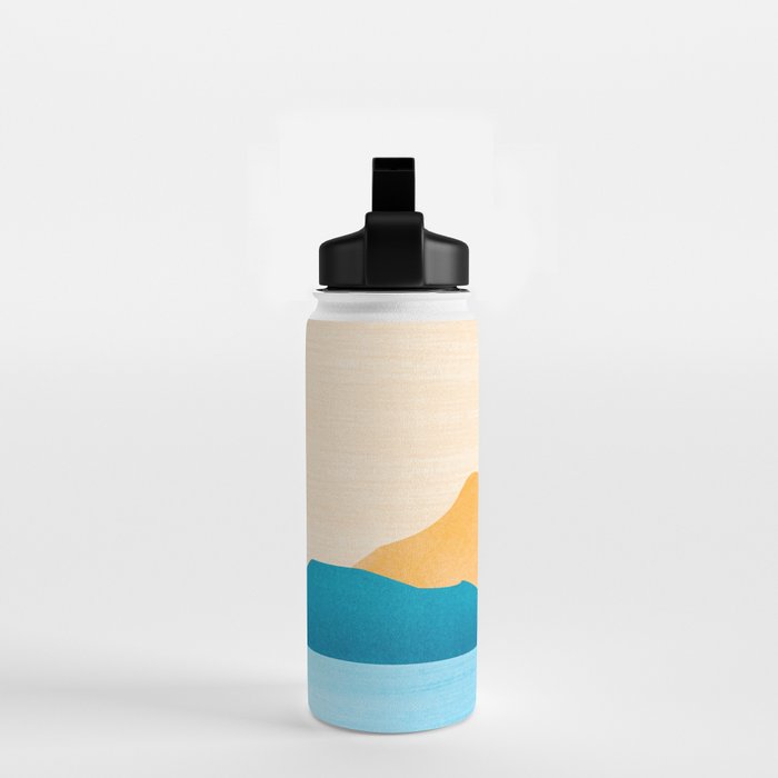 Cabo Desert Landscape Illustration Water Bottle Gallery Image 2