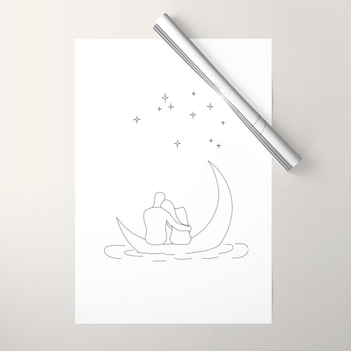 Honeymoon Wrapping Paper Gallery Image 1