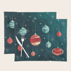 Joy to the Universe (in Teal) Placemat Gallery Image 1