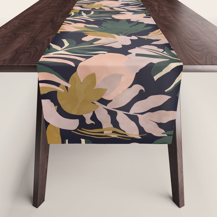 Abstract nature tropical 34 Table Runner Gallery Image 1