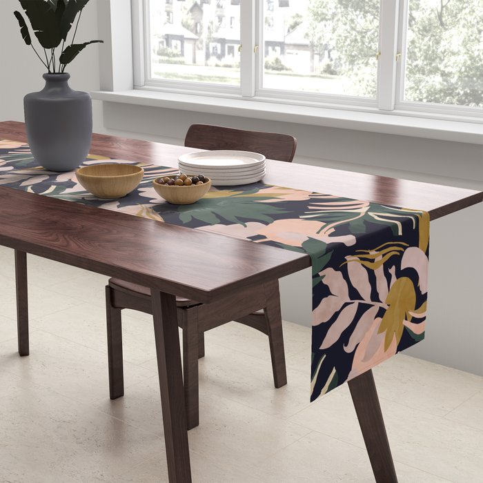 Abstract nature tropical 34 Table Runner Gallery Image 2