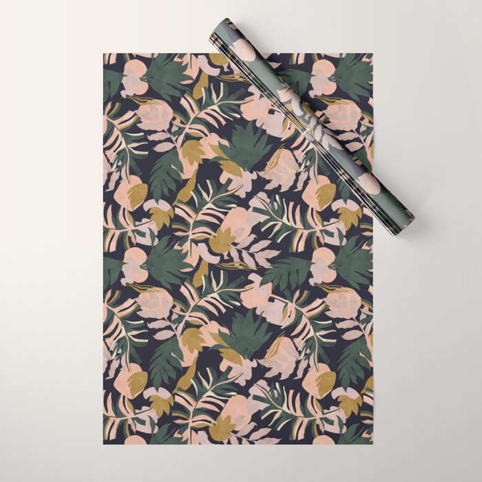 Abstract nature tropical 34 Wrapping Paper Gallery Image 1