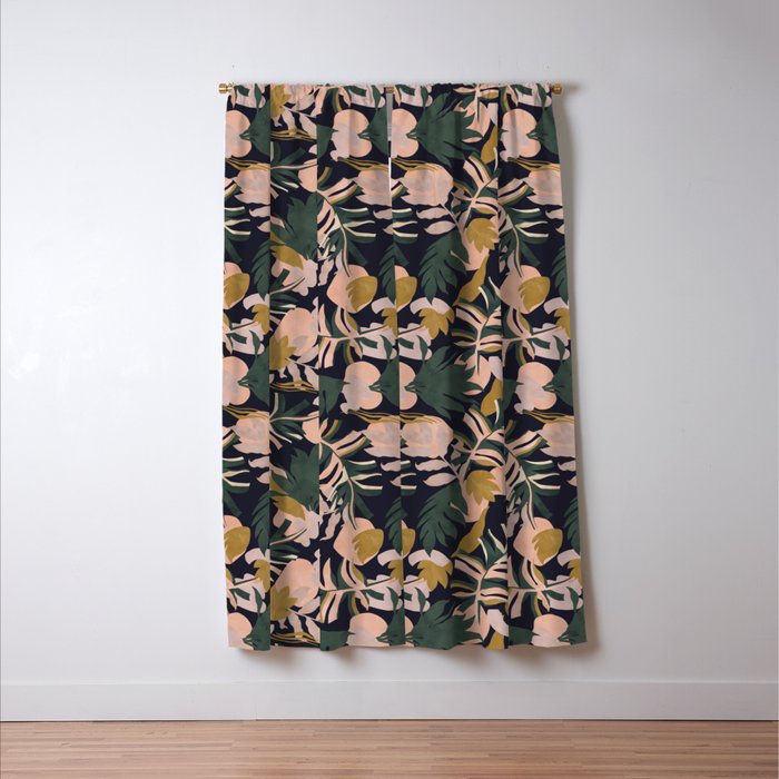 Abstract nature tropical 34 Window Curtain Gallery Image 3