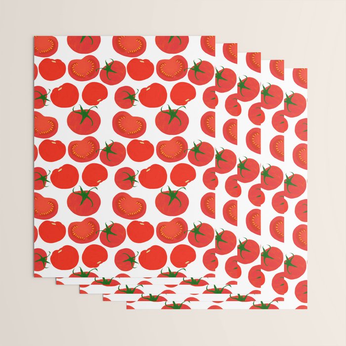 Tomato Harvest Wrapping Paper Gallery Image 3